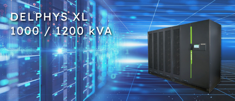 SOCOMEC DELPHYS XL - 大容量UPS 1000 / 1200 kVA